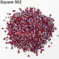Diamantmalerei Steine AB quadratisch 10 g bis 500 g bunt – Farbe AB Square 902