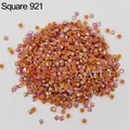 Diamantmalerei Steine AB quadratisch 10 g bis 500 g bunt – Farbe AB Square 921