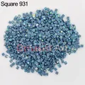 Diamantmalerei Steine AB quadratisch 10 g bis 500 g bunt – Farbe AB Square 931