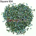 Diamantmalerei Steine AB quadratisch 10 g bis 500 g bunt – Farbe AB Square 934