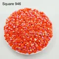 Diamantmalerei Steine AB quadratisch 10 g bis 500 g bunt – Farbe AB Square 946