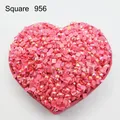 Diamantmalerei Steine AB quadratisch 10 g bis 500 g bunt – Farbe AB Square 956