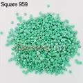 Diamantmalerei Steine AB quadratisch 10 g bis 500 g bunt – Farbe AB Square 959