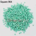 Diamantmalerei Steine AB quadratisch 10 g bis 500 g bunt – Farbe AB Square 964