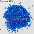 Diamantmalerei Steine AB quadratisch 10 g bis 500 g bunt – Farbe AB Square 995