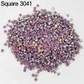 Diamantmalerei Steine AB quadratisch 10 g bis 500 g bunt – Farbe AB Square 3041