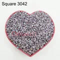 Diamantmalerei Steine AB quadratisch 10 g bis 500 g bunt – Farbe AB Square 3042