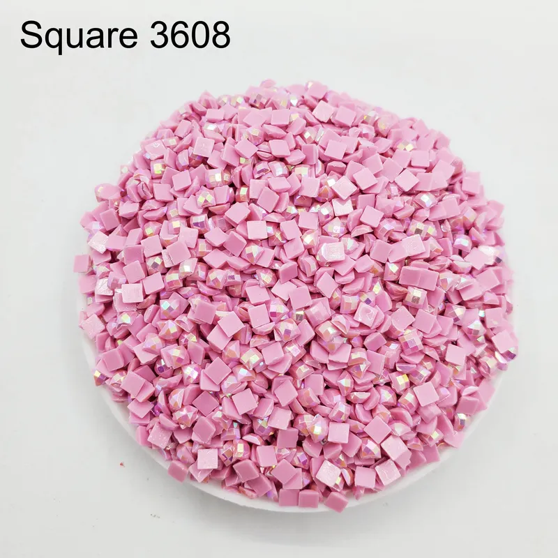 Diamantmalerei Steine AB quadratisch 20 g bis 1000 g bunt