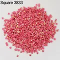 Diamantmalerei Steine AB quadratisch 20 g bis 1000 g bunt – Color AB Square 3833