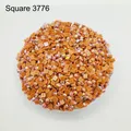 Diamantmalerei Steine AB quadratisch 20 g bis 1000 g bunt – Color AB Square 3776