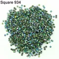 Diamantmalerei Steine AB quadratisch 30 g bis 1000 g bunt – Farbe AB Square 934