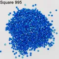 Diamantmalerei Steine AB quadratisch 30 g bis 1000 g bunt – Farbe AB Square 995