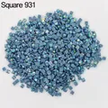 Diamantmalerei Steine AB quadratisch 30 g bis 1000 g bunt – Farbe AB Square 931