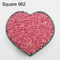 Diamantmalerei Steine AB quadratisch 30 g bis 1000 g bunt – Farbe AB Square 962
