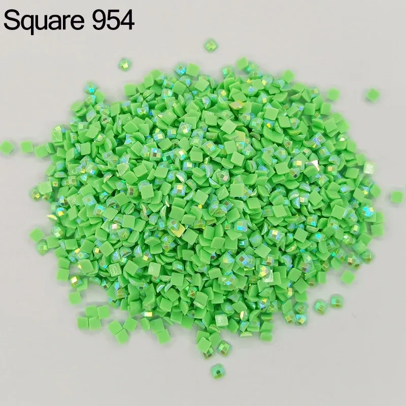 Diamantmalerei Steine AB quadratisch 30 g bis 1000 g bunt