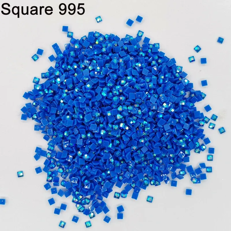 Diamantmalerei Steine AB quadratisch 30 g bis 1000 g bunt