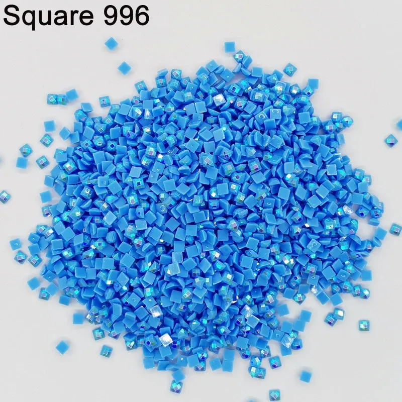 Diamantmalerei Steine AB quadratisch 30 g bis 1000 g bunt