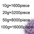 Diamantmalerei Steine AB quadratisch 50 g bunt Harz – 4