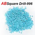 Diamantmalerei Steine AB quadratisch 50 g bunt Harz – Farbe AB square drill-996