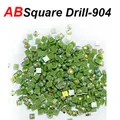 Diamantmalerei Steine AB quadratisch 50 g bunt Harz – Farbe AB square drill-904