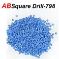 Diamantmalerei Steine AB quadratisch 50 g bunt Harz – Farbe AB square drill-798