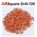 Diamantmalerei Steine AB quadratisch 50 g bunt Harz – Farbe AB square drill-720