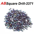 Diamantmalerei Steine AB quadratisch 50 g bunt Harz – Farbe AB square drill-3371