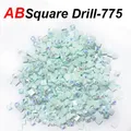 Diamantmalerei Steine AB quadratisch 50 g bunt Harz – Farbe AB square drill-775
