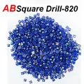 Diamantmalerei Steine AB quadratisch 50 g bunt Harz – Farbe AB square drill-820