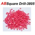 Diamantmalerei Steine AB quadratisch 50 g bunt Harz – Farbe AB square drill-3805