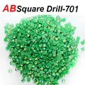 Diamantmalerei Steine AB quadratisch 50 g bunt Harz – Farbe AB square drill-701