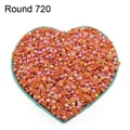Diamantmalerei Steine AB rund 10 g bis 250 g bunt – Farbe AB Round  720