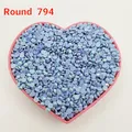 Diamantmalerei Steine AB rund 20 g bis 500 g bunt – Farbe AB Round  794