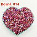 Diamantmalerei Steine AB rund 20 g bis 500 g bunt – Farbe AB Round  814