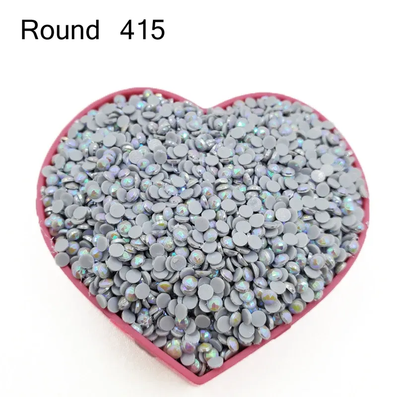 Diamantmalerei Steine AB rund 20 g bis 500 g bunt