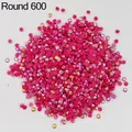 Diamantmalerei Steine AB rund 50 g bis 1000 g bunt – Farbe AB Round  600