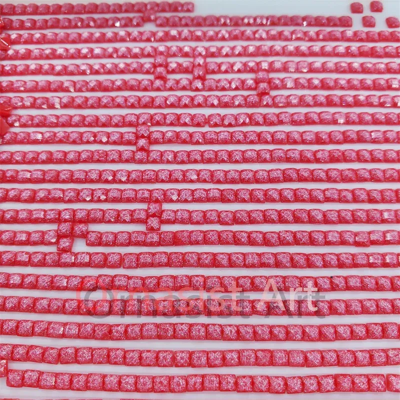 Diamantmalerei Steine Harz quadratisch 10 g bis 500 g bunt