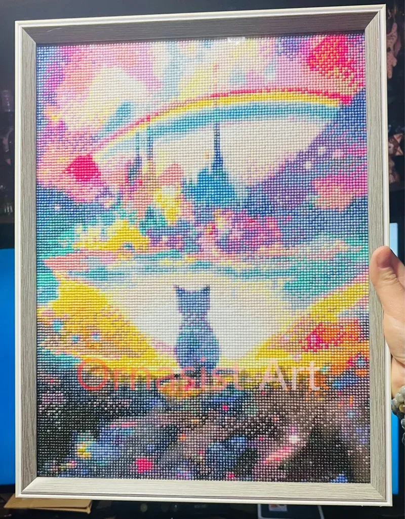 Diamantmalerei Steine Harz quadratisch 10 g bis 500 g bunt