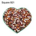Diamantmalerei Steine quadratisch 10 g bis 500 g bunt – Farbe Crystal Square 921