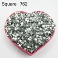 Diamantmalerei Steine quadratisch 10 g bis 500 g bunt – Farbe Crystal Square 762