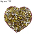 Diamantmalerei Steine quadratisch 10 g bis 500 g bunt – Farbe Crystal Square 728