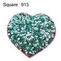 Diamantmalerei Steine quadratisch 10 g bis 500 g bunt – Farbe Crystal Square 913