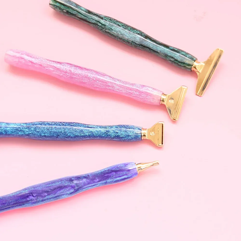 Diamantmalerei Stift aus Harz mit Metall Ersatzspitzen