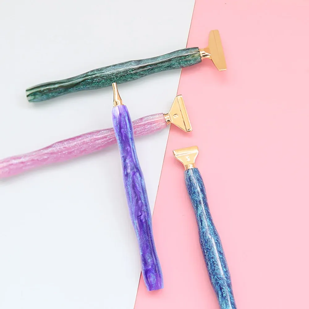 Diamantmalerei Stift aus Harz mit Metall Ersatzspitzen