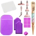 Diamantmalerei Stift Kit Glitter Bohrer für Nail Art – Farbe Set 11