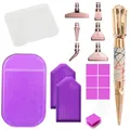 Diamantmalerei Stift Kit Glitter Bohrer für Nail Art – Farbe Set 12