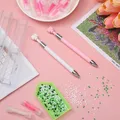 Diamantmalerei Stift mit drehbarem Wachskopf für Bastelarbeiten – 3
