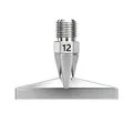 Diamantmalerei Stiftspitzen Metall für DIY Handwerk Ersatz – Farbe 12 Heads
