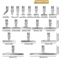 Diamantmalerei Stiftspitzen Metall für DIY Handwerk Ersatz – 6