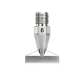 Diamantmalerei Stiftspitzen Metall für DIY Handwerk Ersatz – Farbe 6 Heads